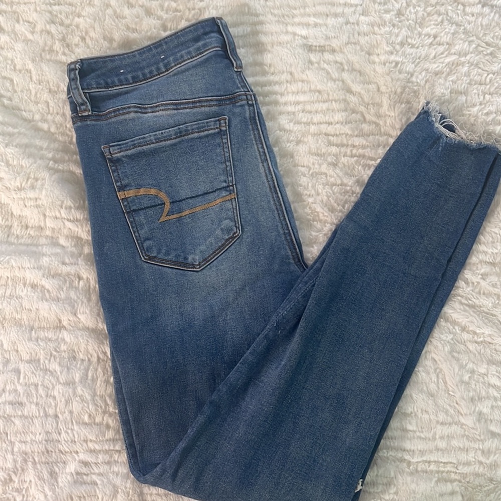 American Eagle | super high rise jegging - Picture 2 of 6